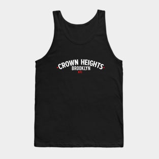 New York Crown Heights - Crown Heights Brooklyn Schriftzug - Crown Heights Logo Tank Top